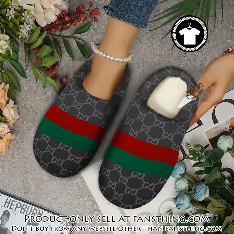 Gucci fleece slippers luxury inhouse slippers ihs1006 fst0315900